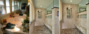 Williams bath - before & after, 2016
