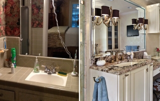 Dooley Vanity before-after