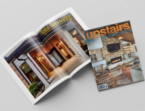 Home renovation in Collin County (UpstairsDownstairs magazine)